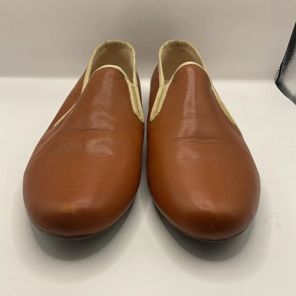 Venettini Hand Made Taylor 39 3/1 16 11 17 US Size 9 Brown Loafers
